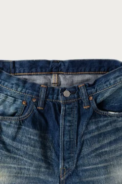 Denim<Fullcount 1344-0105 - "More Than Real" Wide Denim - Indigo Blue