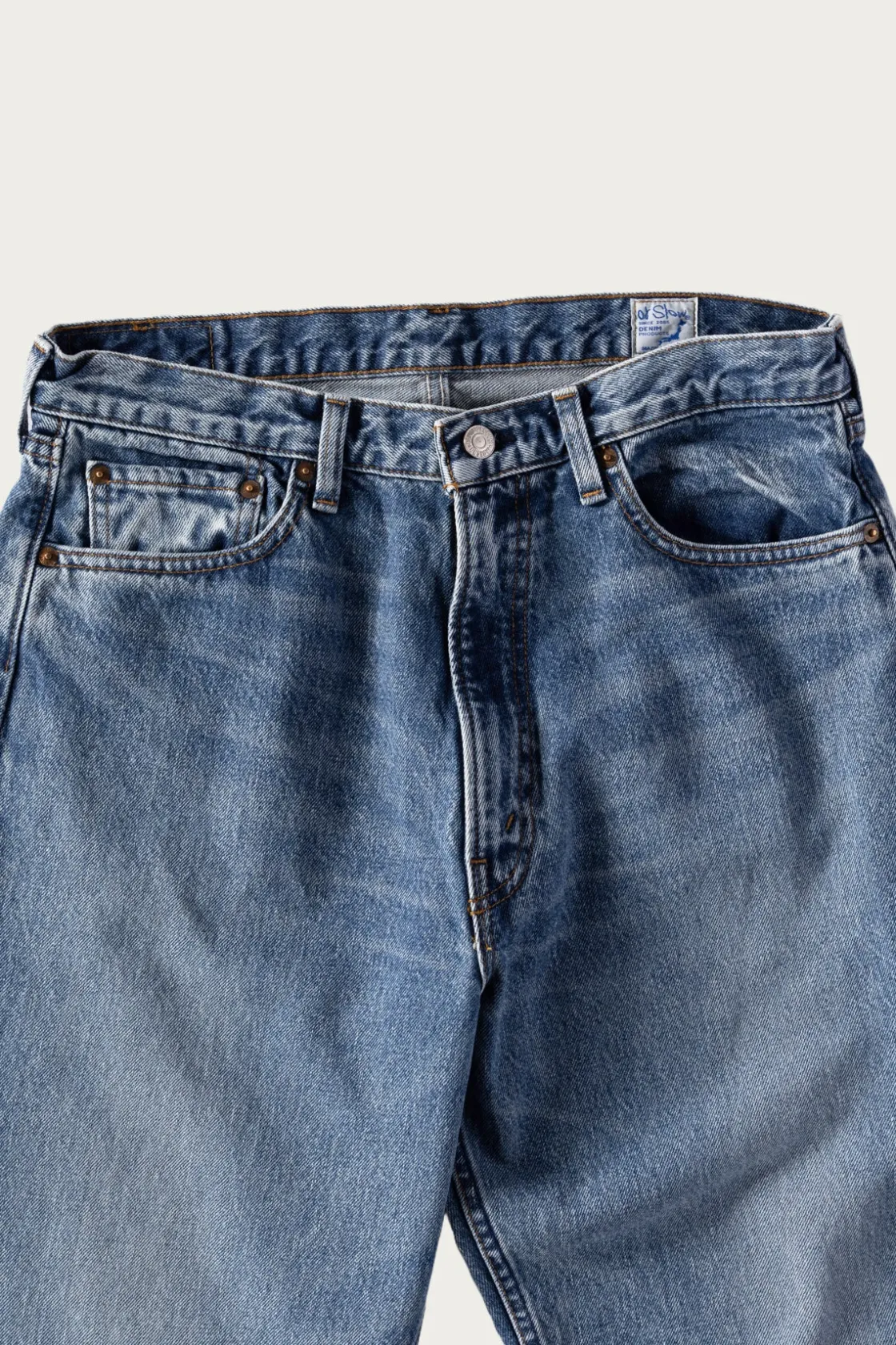Denim<orSlow 101 Dad's Fit - Denim Used