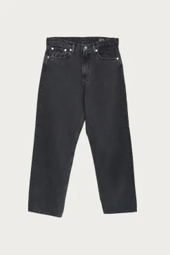 Denim<orSlow 101 Dad's Fit Denim - Black Denim Stone