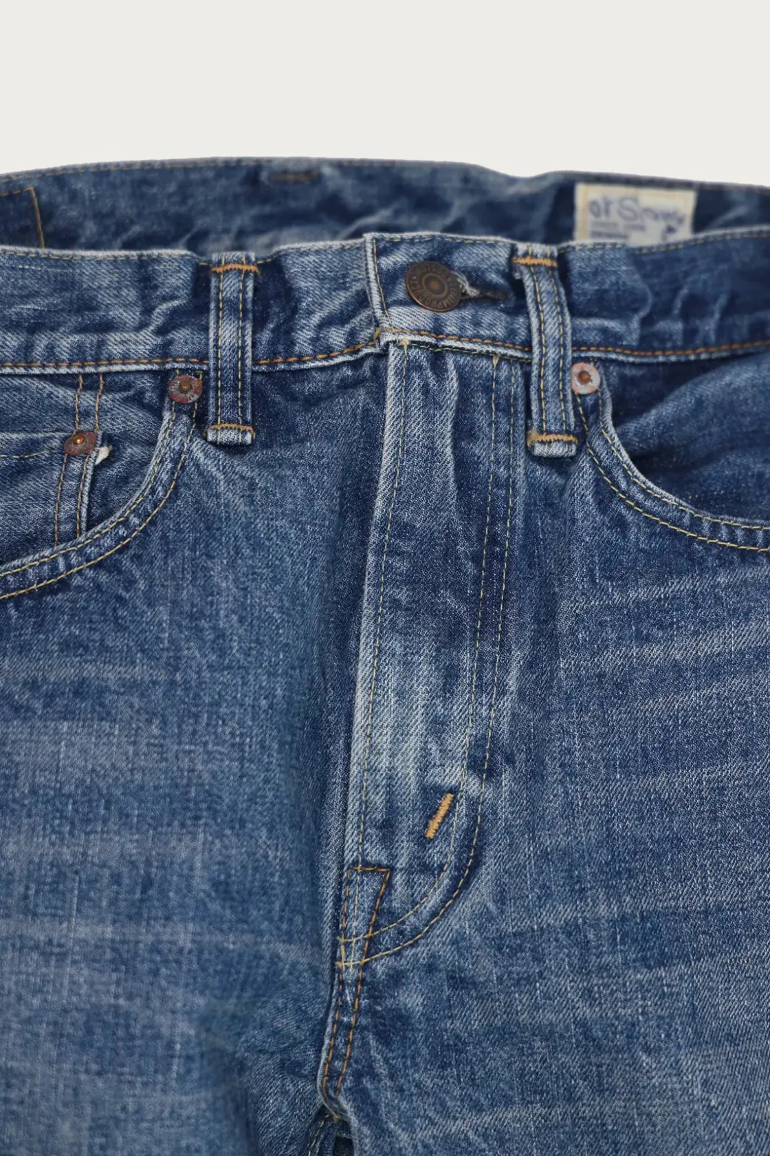 Denim<orSlow 107 Ivy Denim - 2 Year Wash
