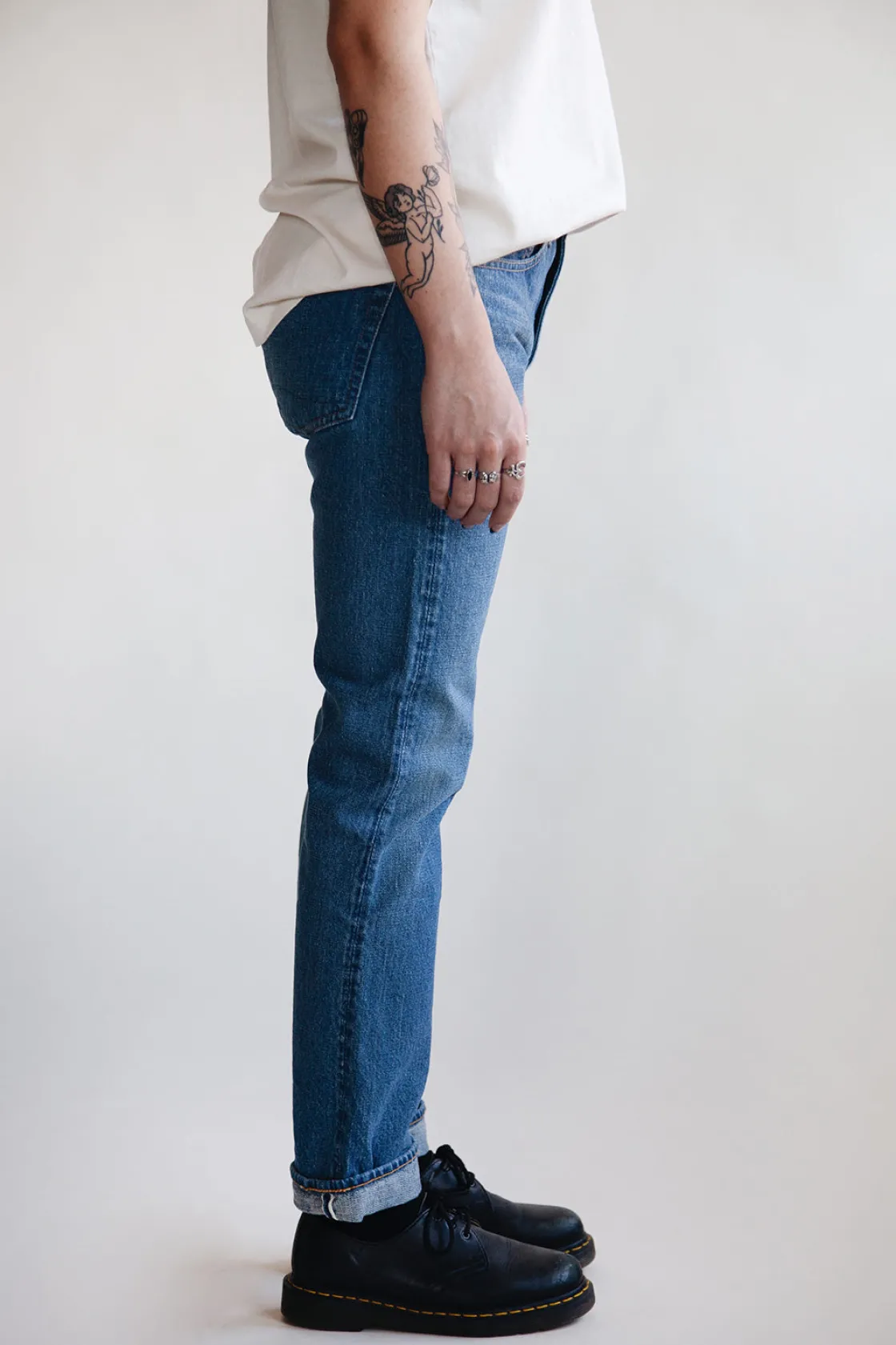 Denim<orSlow 107 Ivy Denim - 2 Year Wash