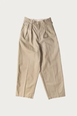 Pants<Kapital 36/2 Westpoint Chino ZOOT Trouser(Mens) - Beige