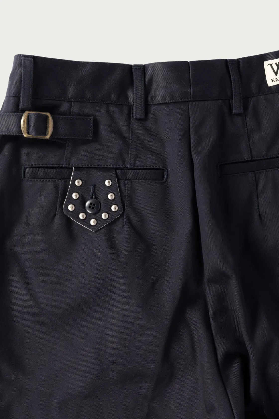 Pants<Kapital 36/2 Westpoint Chino ZOOT Trouser(Mens) - Navy