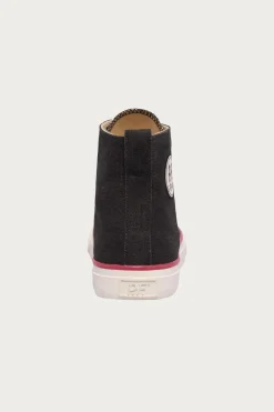 Footwear<P.F. Flyers All-American Hi - Black/Crimson