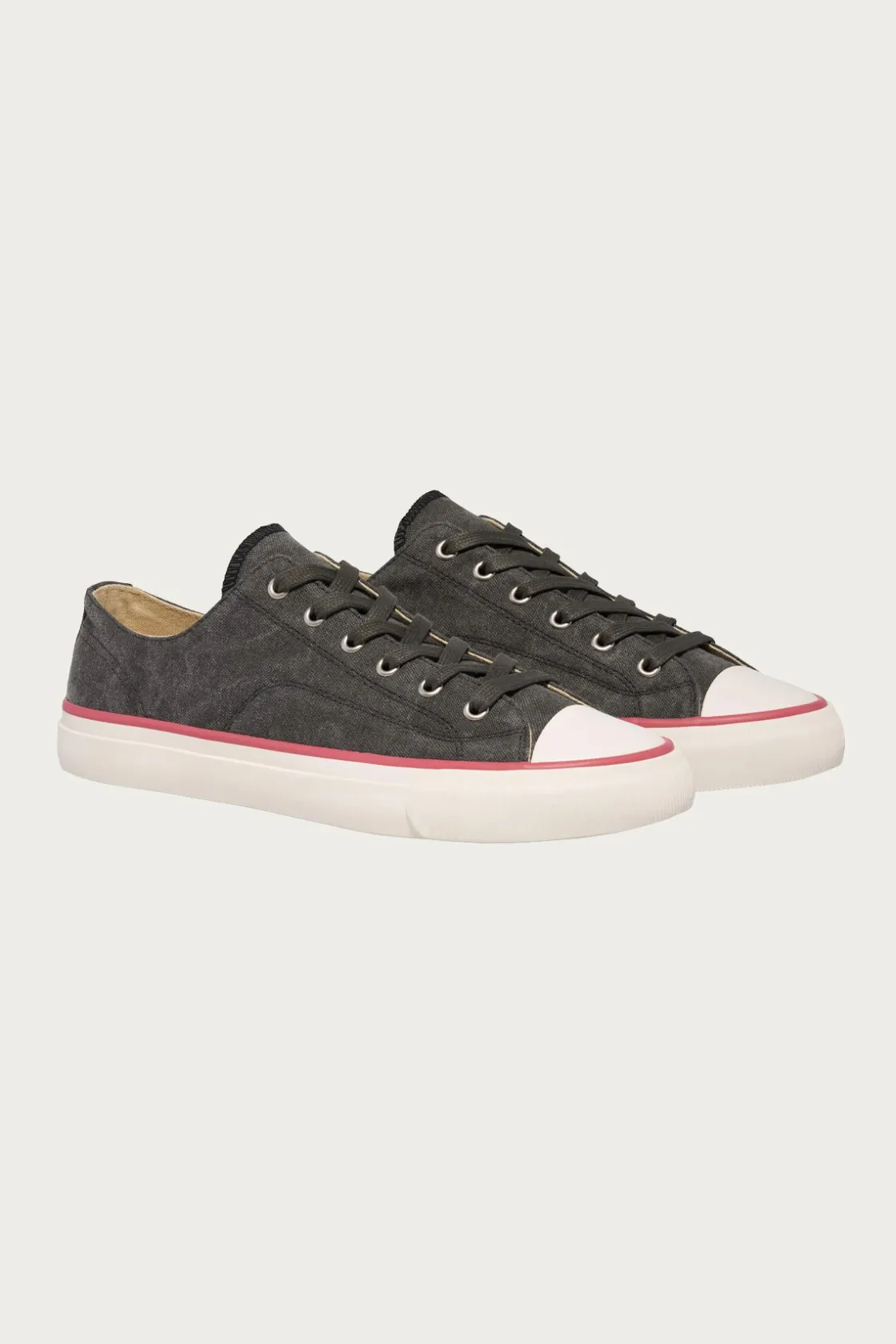 Footwear<P.F. Flyers All-American Lo - Black/Crimson