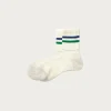 Accessories<Rototo Allrounder "2 Stripe Merino Crew" - Blue/Green