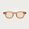 Eyewear|Accessories<Shady Character Eyewear Arnie 46 - Orange Pink