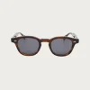 Eyewear|Accessories<Shady Character Eyewear Arnie - Root Beer/Mid Grey