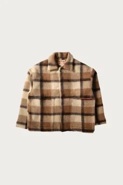 Shirts<Monostereo Barn Jacket - Brown Plaid