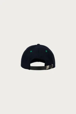 Accessories<Brain Dead Batwing Logohead Flannel Hat - Navy
