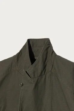 Coats, Jackets, And Vests<Engineered Garments Bedford Jacket - Olive Heavyweight Cotton Ripstop