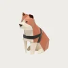 Homegoods<Beams Japan Bog Craft Paper Toy - Akita Dog