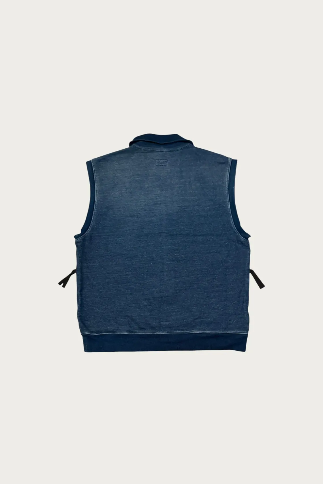 Coats, Jackets, And Vests<Kapital BOROxIDG SWT Half ZIP Vest - Indigo