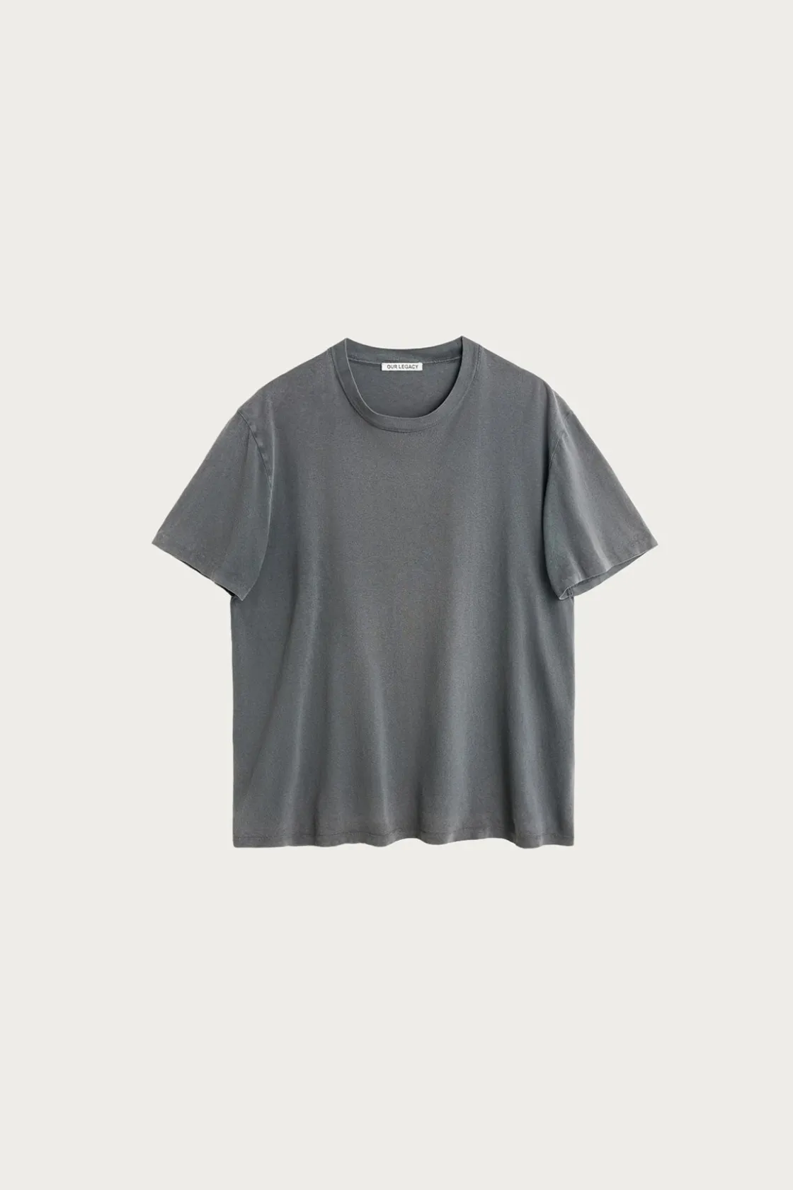 Tees And Sweats<Our Legacy Box T-Shirt - Worn Black Legacy Jersey