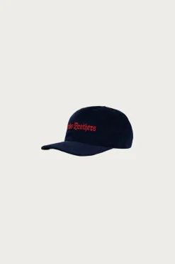 Accessories<Brain Dead x Brooks Brothers California 6 Panel Cap - Navy