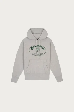 Tees And Sweats<Brain Dead x Brooks Brothers California Logo Hoodie - Heather Gray