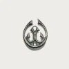 Accessories<Kapital Brass x Silver Money Clip - Anchor