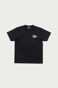 Tees And Sweats<The Real McCoys Buco Tee/Enthusiast - Black