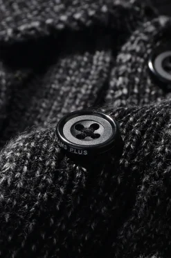 Shirts<Beams Plus Cable Polo Pigment Dyed Yarn - Black