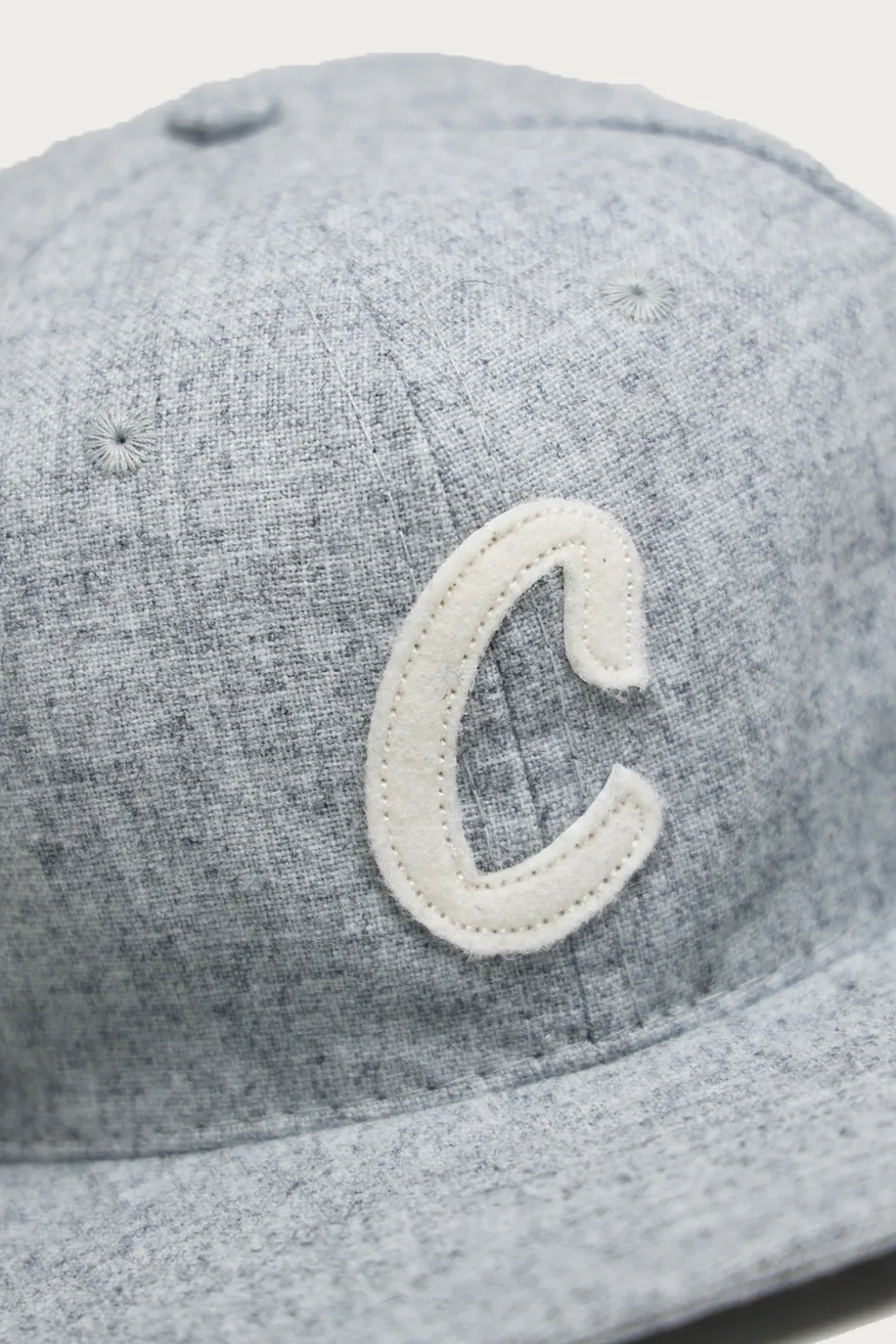Accessories<Canoe Club Collaborations Canoe Club x Ebbets Field Ball Cap - Heather Grey