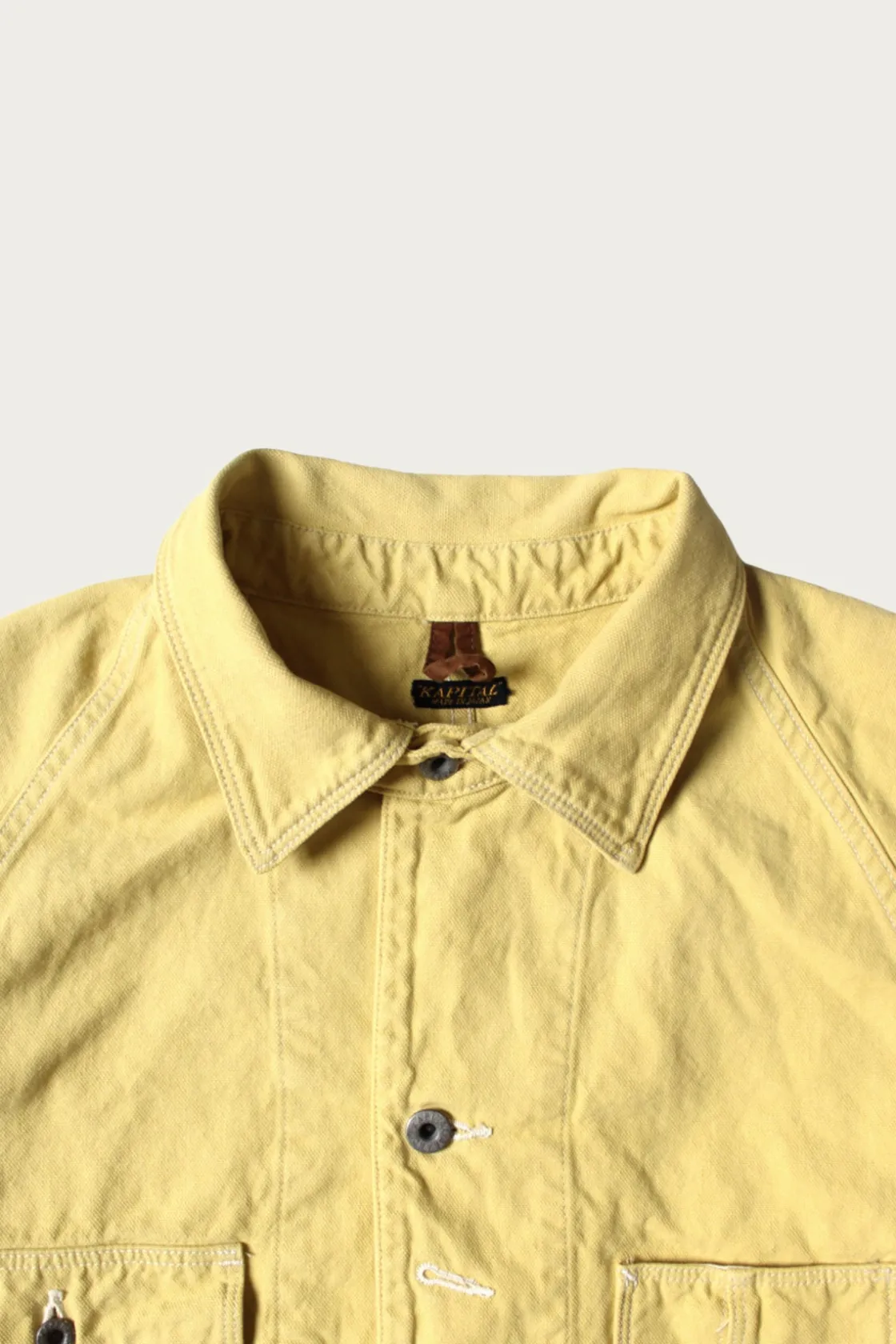 Coats, Jackets, And Vests<Kapital Canvas CATCUS Coverall - Yellow