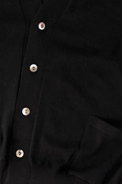 Sweaters<Herill Cashmere Cardigan - Black