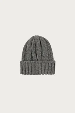 Accessories<Beams Plus Cashmere Rib Watch Cap - Charcoal