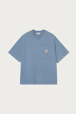 Tees And Sweats<Carhartt Work In Progress Chalk Wash Hudson Pocket T-Shirt - Sorrent