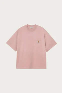 Tees And Sweats<Carhartt Work In Progress Chalk Wash Hudson Pocket T-Shirt - Daphne