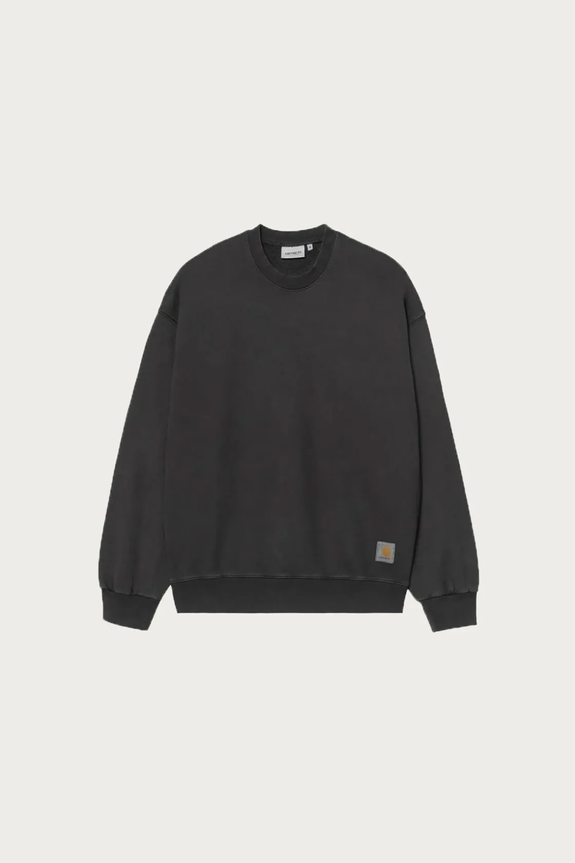 Tees And Sweats<Carhartt Work In Progress Chalk Wash Hudson Sweat - Black