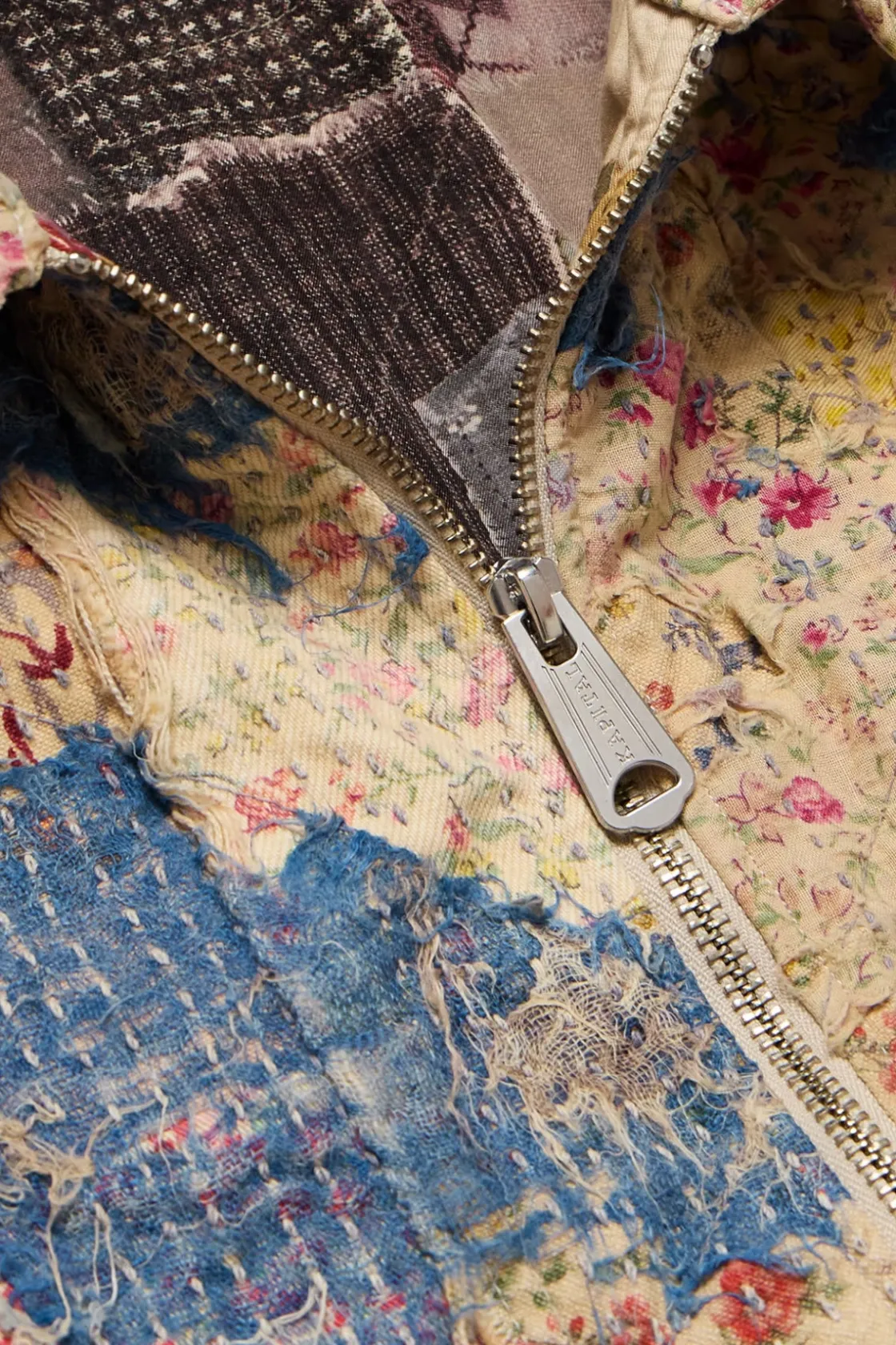 Coats, Jackets, And Vests<Kapital Champetre BORO ZIP UP Blouson (VirginMary) - Multi
