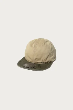 Accessories<Kapital Chino Brim Field Cap - Beige
