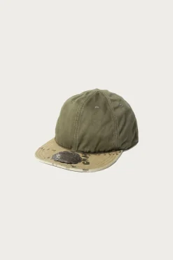 Accessories<Kapital Chino Brim Field Cap - Khaki