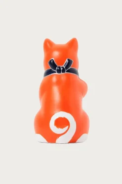Homegoods<Beams Japan Chugai Toen Fortune Dog Right Large - Orange