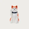 Homegoods<Beams Japan Chugai Toen Fortune Dog Right Small - Orange