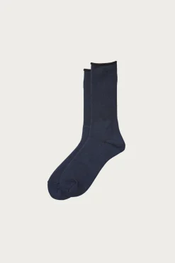 Accessories<Rototo City Socks - Navy/Black