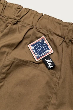 Pants<Kapital Combed Burberry Cotton EASY-BEACH-GO Pants - Beige