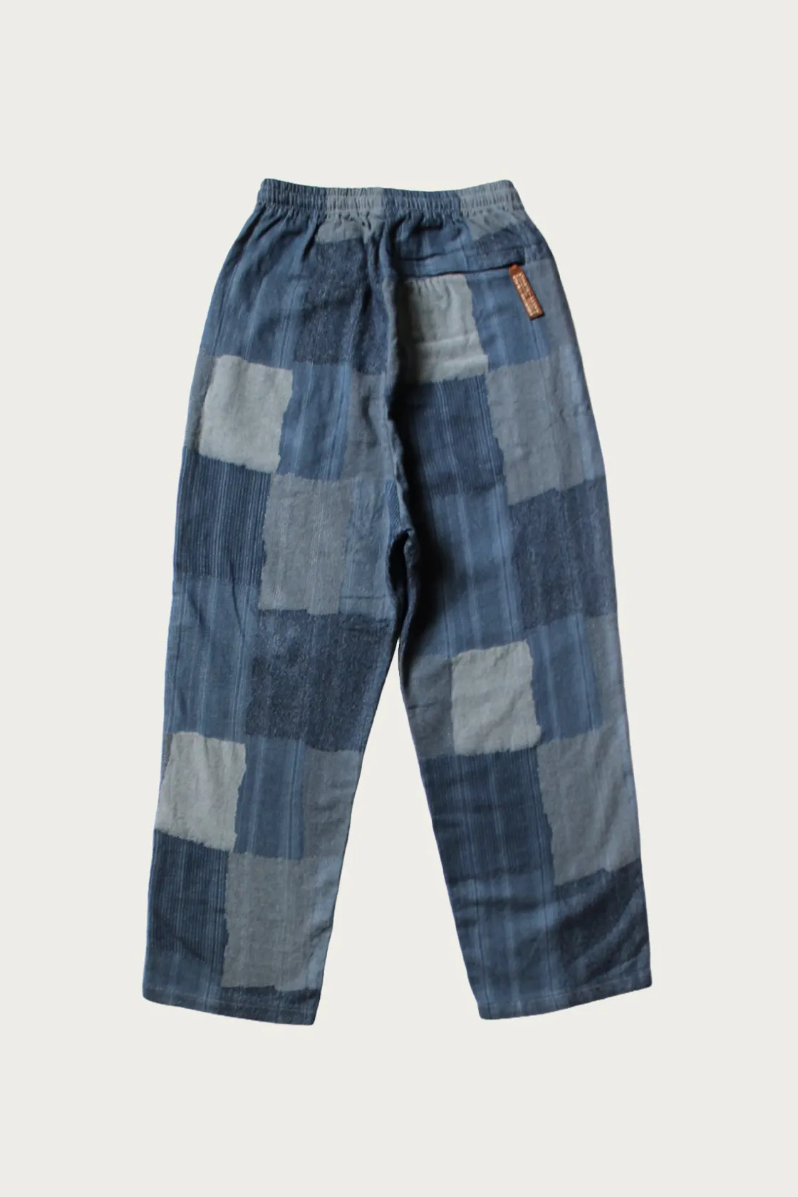 Pants<Kapital Cotton Linen TUGIHAGI EASY Pants - Navy
