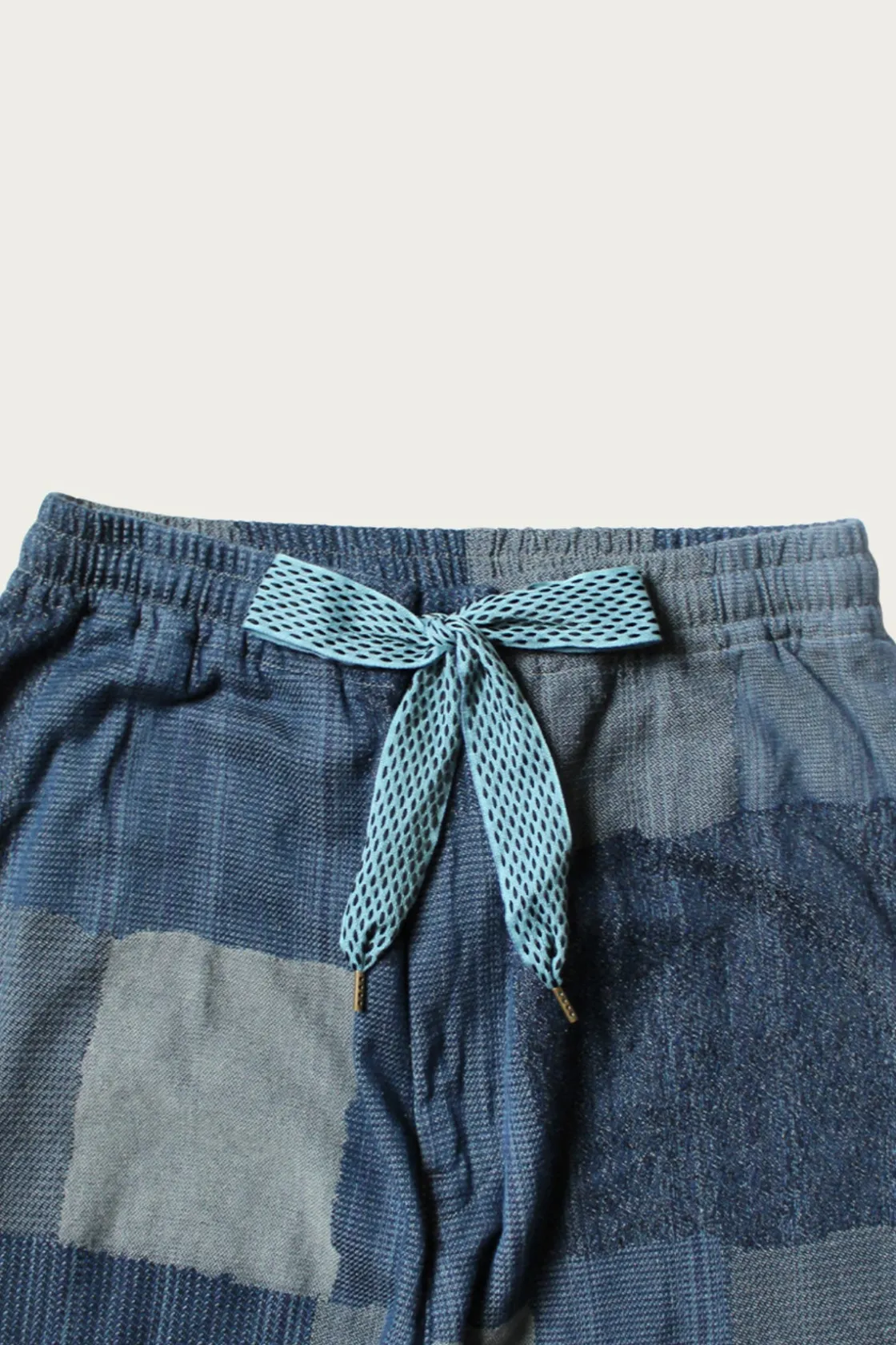 Pants<Kapital Cotton Linen TUGIHAGI EASY Pants - Navy
