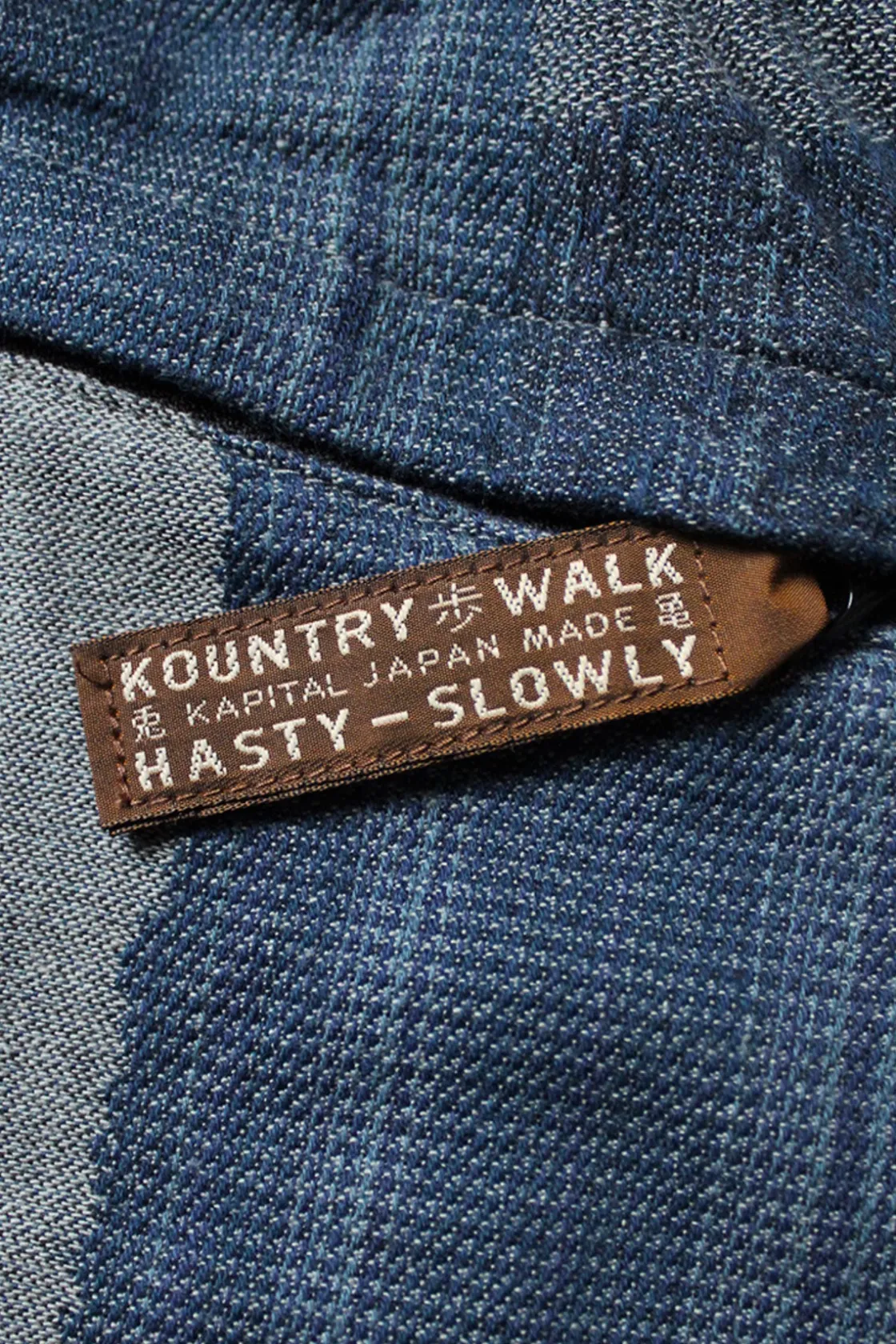 Pants<Kapital Cotton Linen TUGIHAGI EASY Pants - Navy