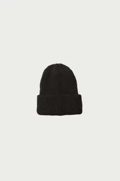 Accessories<Rototo Cozy Chunky Beanie - Black