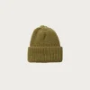 Accessories<Rototo Cozy Chunky Beanie - Light Olive