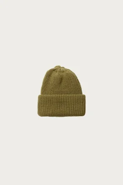 Accessories<Rototo Cozy Chunky Beanie - Light Olive