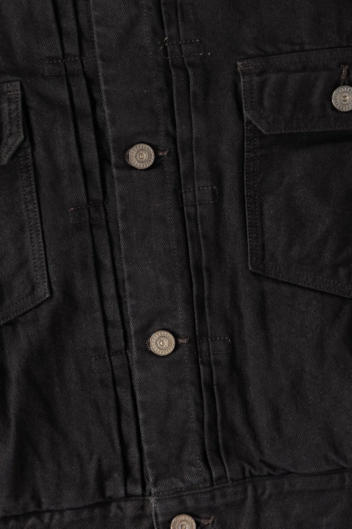 Coats, Jackets, And Vests<Cottle C.T.L. Neo Type 2nd Denim Jacket - Black Vein