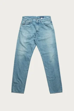 Pants<Cottle C.T.L. Straight Denim Pants - Bengara (Indian Red) - Light Indigo