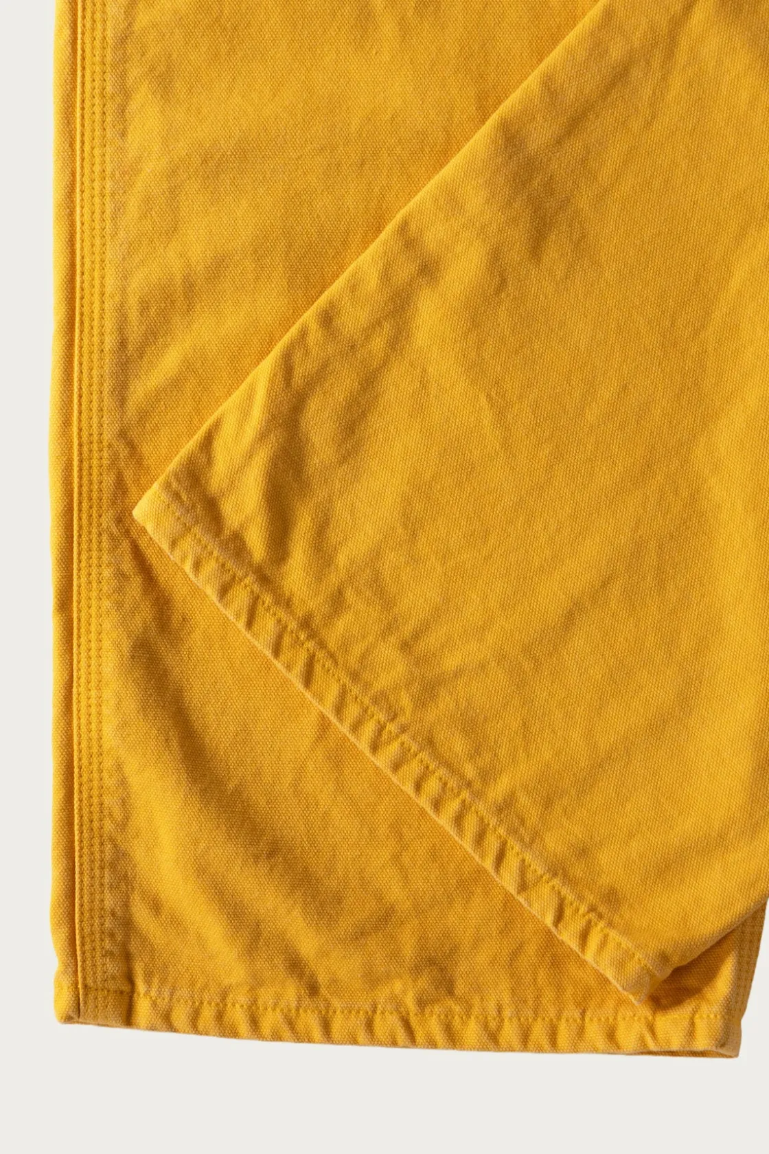Pants<orSlow Dad's Fit Oxford Painter Pants - Yellow