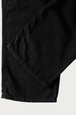 Pants<orSlow Dad's Fit Oxford Painter Pants - Black