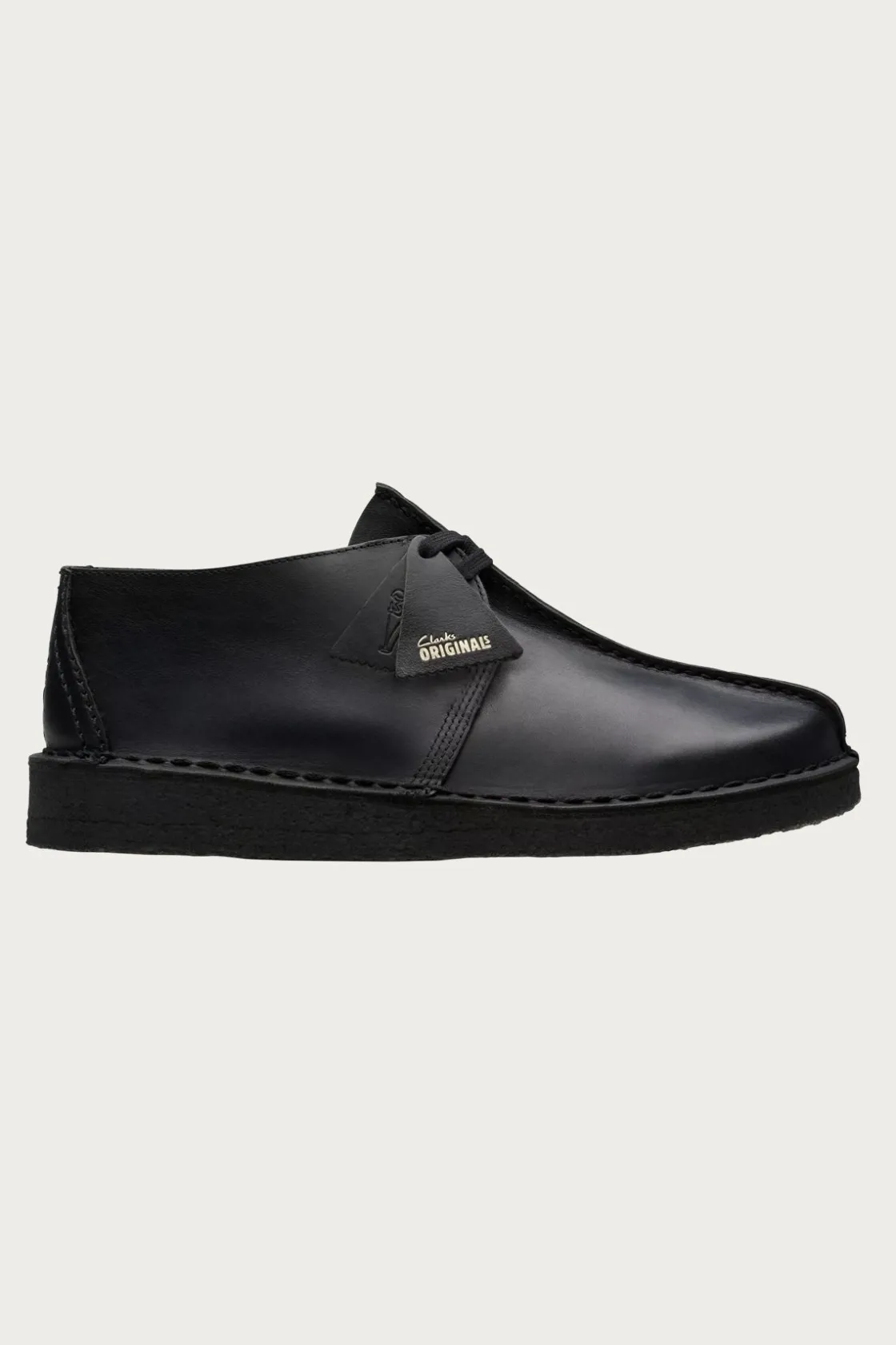 Footwear<Clarks Desert Trek - Black Smooth Leather