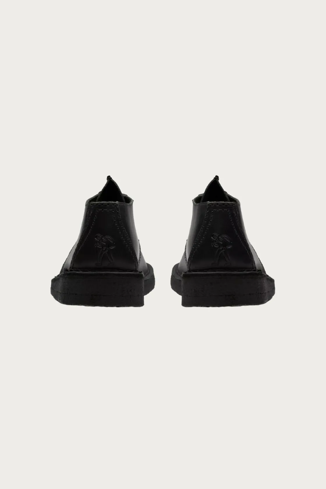 Footwear<Clarks Desert Trek - Black Smooth Leather