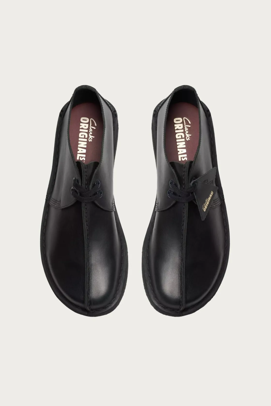 Footwear<Clarks Desert Trek - Black Smooth Leather